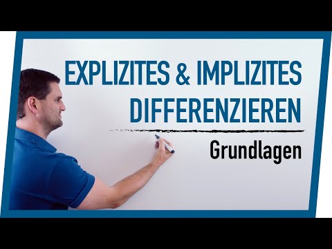 Explicit & Implicit Differentiation Basics | Math by Daniel Jung
