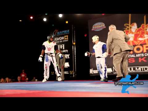 Ritchie Veres vs Jamal Albini - Men's Sparring ISKA World Championship - US Open 2014