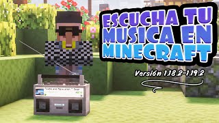 Im Music Player 1.20.1 Escucha musica desde minecraft!