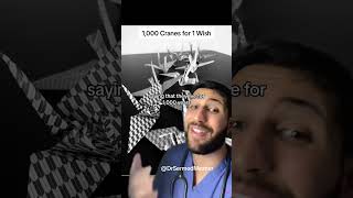 1,000 Cranes for 1 Wish #hiroshima In Japanese culture, the crane holds deep significance as a symbo