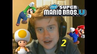 I suck at Super Mario Wii U (Let's Play Super Mario Wii U with Friends 2)