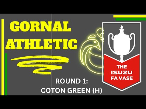 FA VASE: 1ST ROUND - COTON GREEN (H)