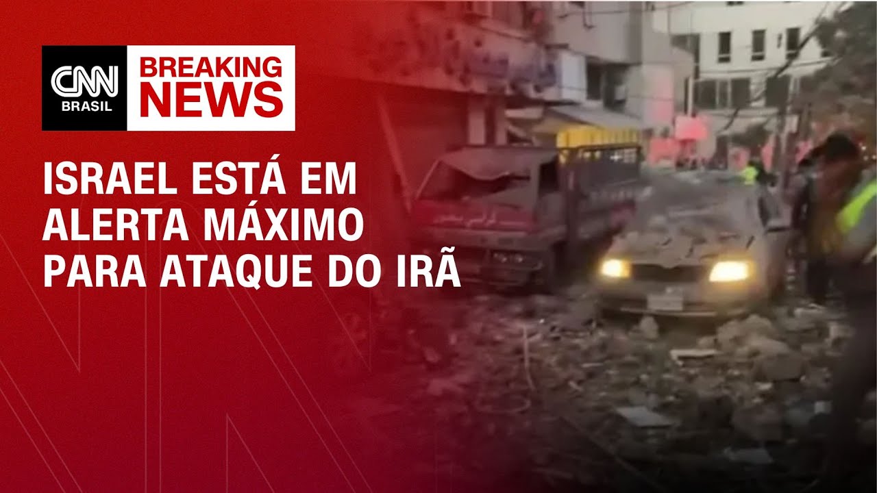 Israel está em alerta máximo para ataque do Irã | LIVE CNN