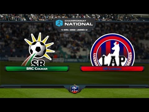 Championnat National - 32ème journée : SR Colmar - US Luzenac