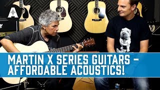 Video thumbnail for Martin X Series Guitars - Great, Affordable Electro Acoustics by Andertons Music Co