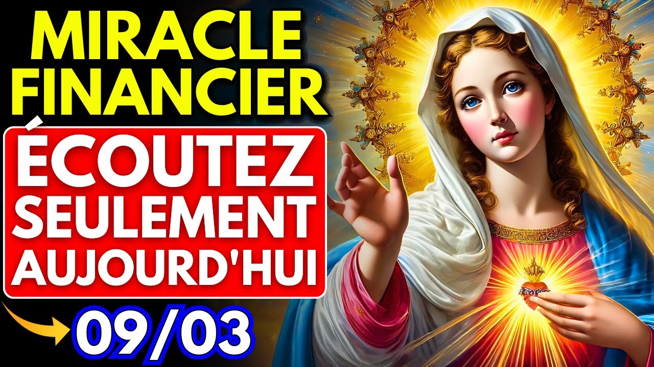 Faites Cette Prière AUJOURD'HUI et Ressentez la Transformation Financière 🌟 Notre-Dame des Grâces