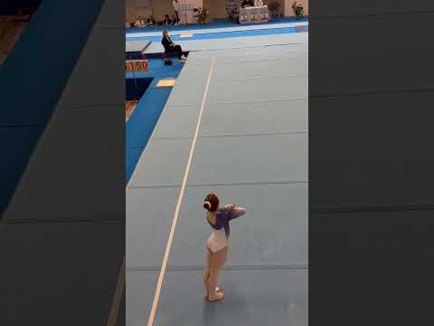 Leila Vasilieva floor exercise final Belarusian Cup 2023