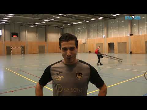 Interviews de B. El Yassini (Futsal Elite Berchem) & JF Vandenheede (Bonnet Futsal Jette 83 BXL CAP)