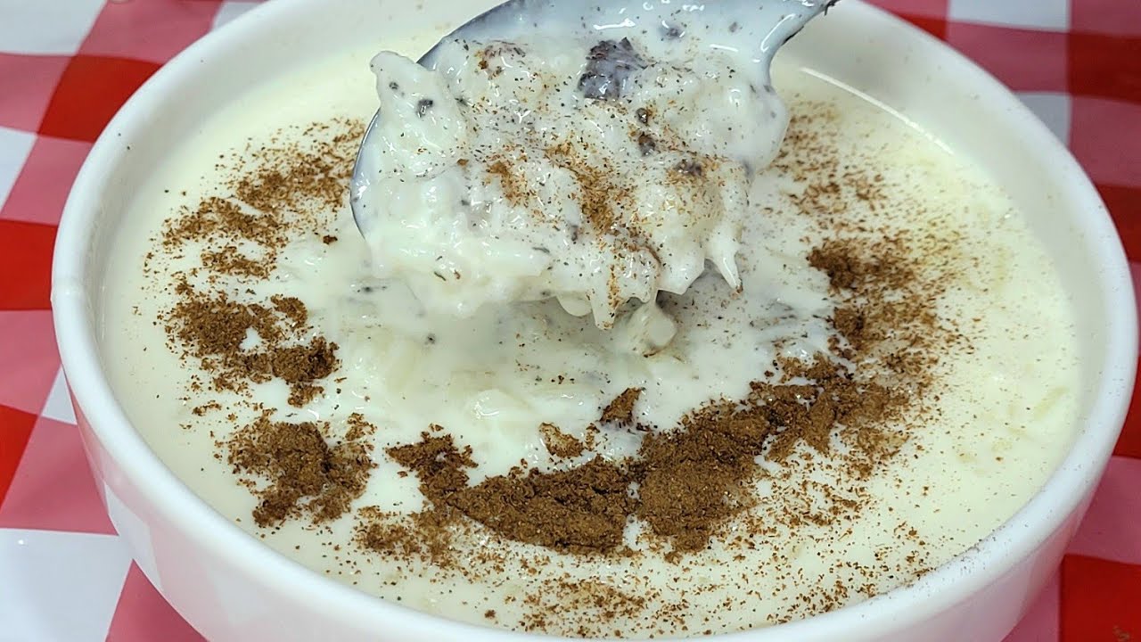 ARROZ DOCE DE COCO CREMOSO DELICIOSO!! TODOS VÃO AMAR ESSA RECEITA !😋