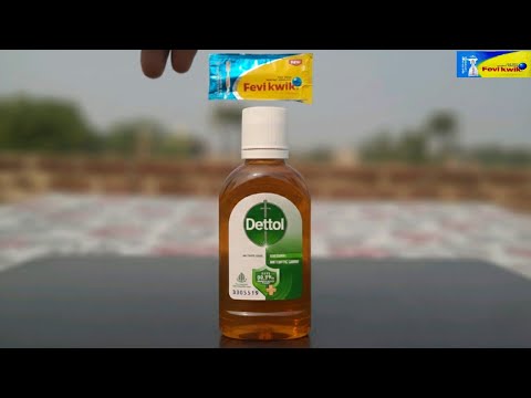 Don't Mix FeviKwik In Dettol - Shocking Results
