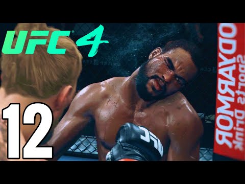 UFC 4 Middleweight Career Mode Walkthrough Part 12 - NUMBER 1 CONTENDER!