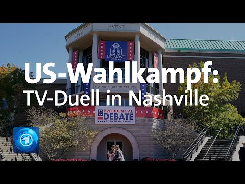 US-Wahlkampf I Vor dem letzten TV-Duell in Tennesse