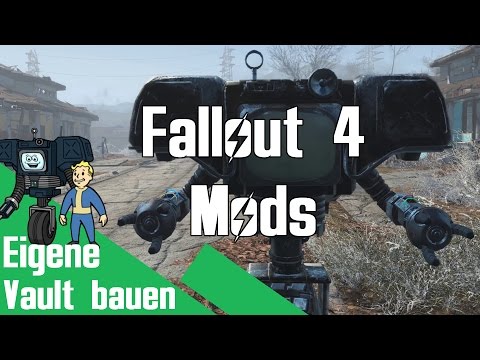 Fallout 4 Mod Review - Eigene Vault bauen, Securitrons und Enklave-Rüstung [German/Deutsch]