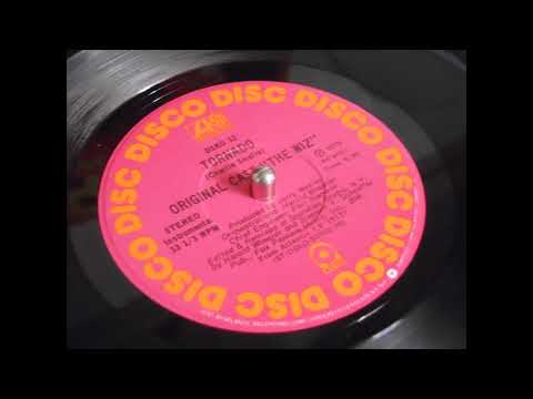 ORIGINAL CAST the wiz  TORNADO