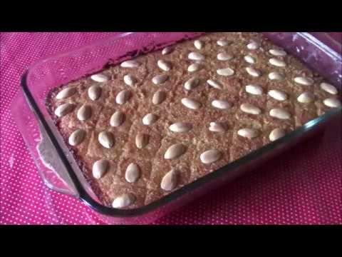 Basbousa - Semolina Cake recipe|Arabic recipe|Simple and easy