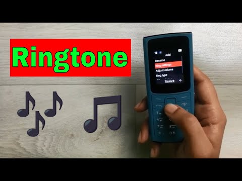 How to set and select Ringtone on Nokia 110 4G