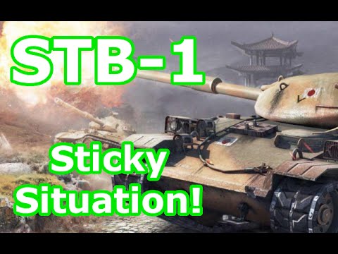 STB-1 Sticky Situation! (Tier X Japanese medium) タンクの世界