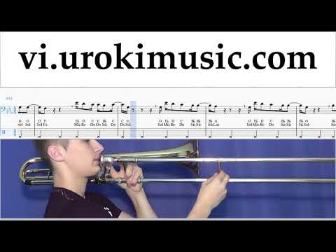 Học Đàn Kèn Trombone Reik ft. Ozuna, Wisin - Me Niego Hướng Dẫn  Bài Hát um-a687