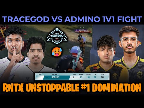 Tracegod vs Admino 1v1💀 NinjaJOD on FIRE🥵 RNTX #1 Domination👿 RNTX vs GodLike👽 Upthrust Pro Showdown