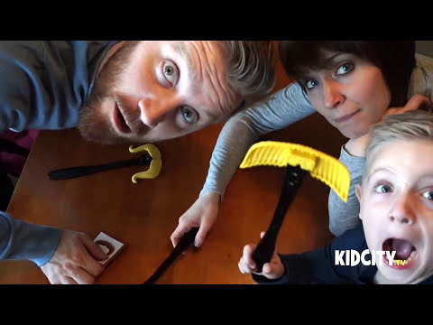 Mustache Smash! (Family Game Time #1) | K-City Family