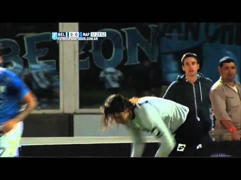 Barboza lo tuvo de cabeza. Belgrano 0 - Rafaela 0. Fecha 25. Primera División 2015. FPT.