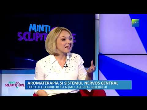Aromaterapia și vindecarea emoțională | Dr. Angela Laur la emisiunea Minți Sclipitoare – Medika TV”