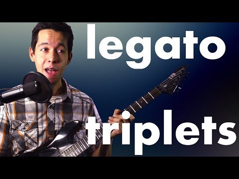Learn Legato Triplets to Play Faster Solos [GUITAR LESSON]