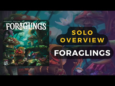 [Kickstarter Preview] Foraglings Board Game Solo Overview | DaniCha