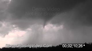 preview picture of video '4/14/2012 Tornado near Rush Center, KS, stock footage'