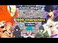 Best Anime Mugen V14 2025 All Characters Offline Game