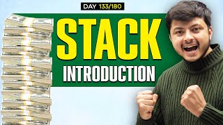 Lecture 89: Introduction To STACK || Implement Stack Using Arrays and LinkedList