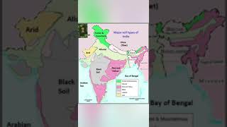 MAJOR SOIL TYPES OF INDIA IN MAP