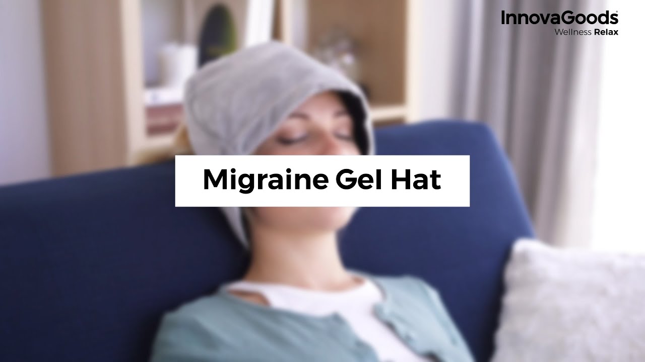 Gelio kepurė migrenai ir atsipalaidavimui Hawfron InnovaGoods Wellness Relax