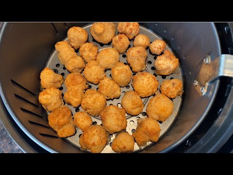Air Fryer Frozen Breaded Mushrooms
