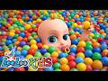 Johny Johny Yes Papa Learn Colors With Colorful BALLS Marble Run Nursery Rhymes Kids Songs