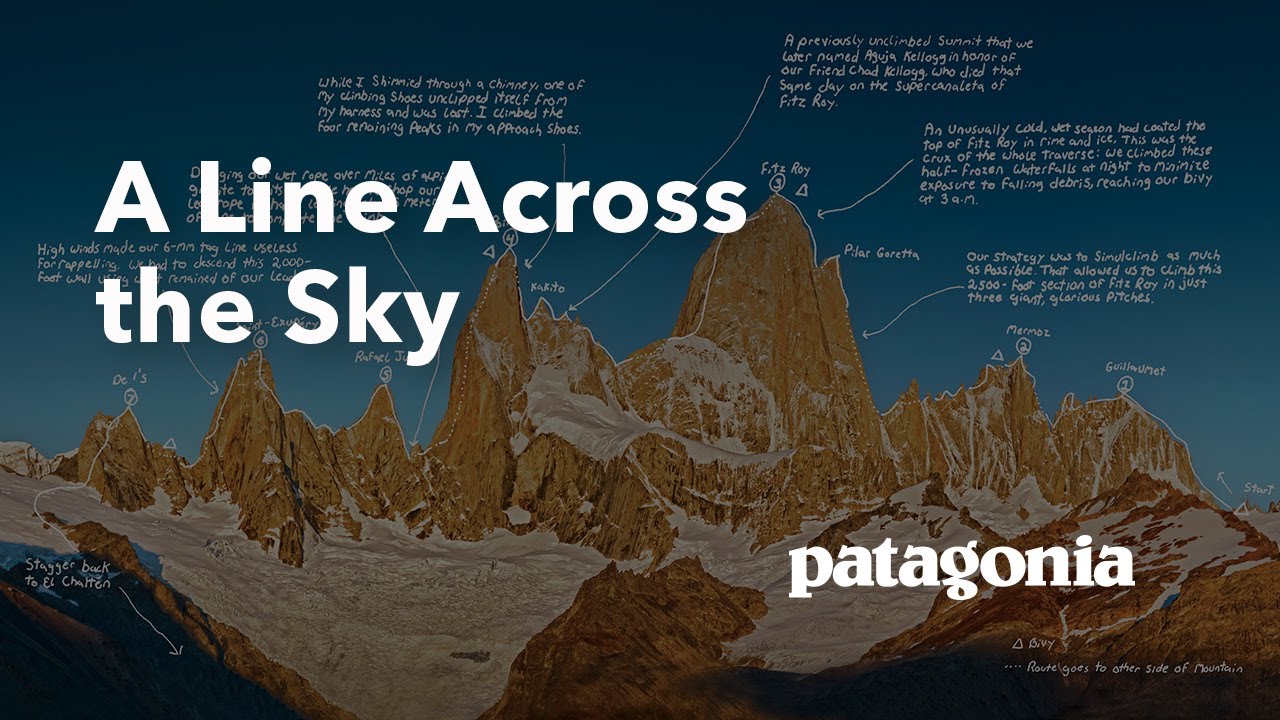 A Line Across the Sky | Tommy Caldwell and Alex Honnold | Patagonia - YouTube