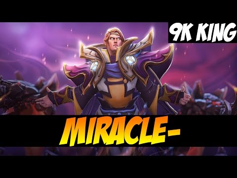 THE 9K KING WITH INVOKER - Miracle- vol 44 - Dota 2