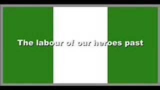 Nigerian National Anthem With Lyrics
