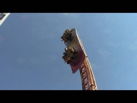 Off-ride footage of a Half Pipe train