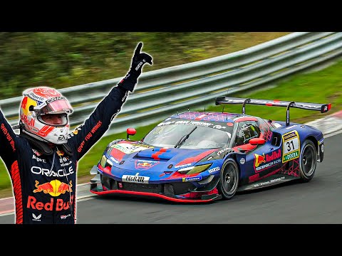 MAX VERSTAPPEN DOMINATES at the NÜRBURGRING! Nürburgring NLS Race 9 Highlights, Close Calls & Action