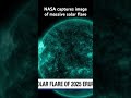 NASA captures image of massive solar flare #NASA #space #solarflare