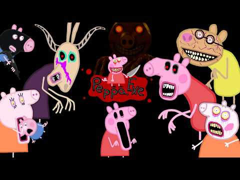 Peppa EXE Tales: Episodes 1-5 - Horror Parody ( Not for Kids )