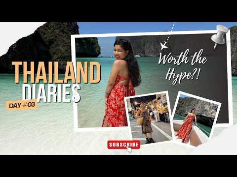 Phi Phi Islands Is THIS Beautiful? 😍 Phi Phi Islands Tour + Sunday Night Market