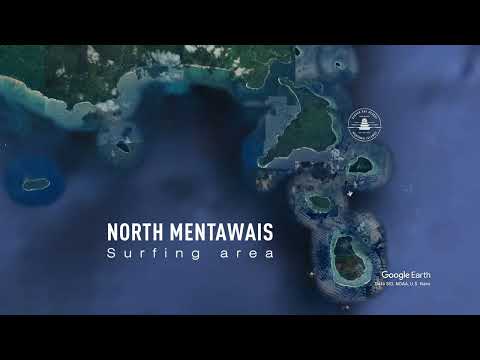 Surfing Map North Mentawais