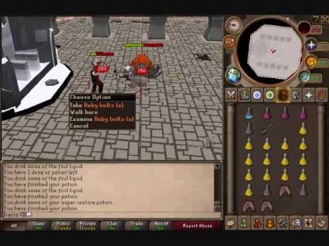 Nomads Requiem Quest Boss Fight - Runescape