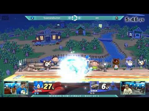 SOS 77 Winners Semi - Finals - Toastandbutter (Sonic) vs Jet (Sheik)