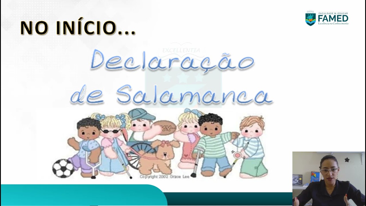 INTRODUÇÃO À EDUCAÇÃO INCLUSIVA- DECLARAÇÃO DE SALAMANCA