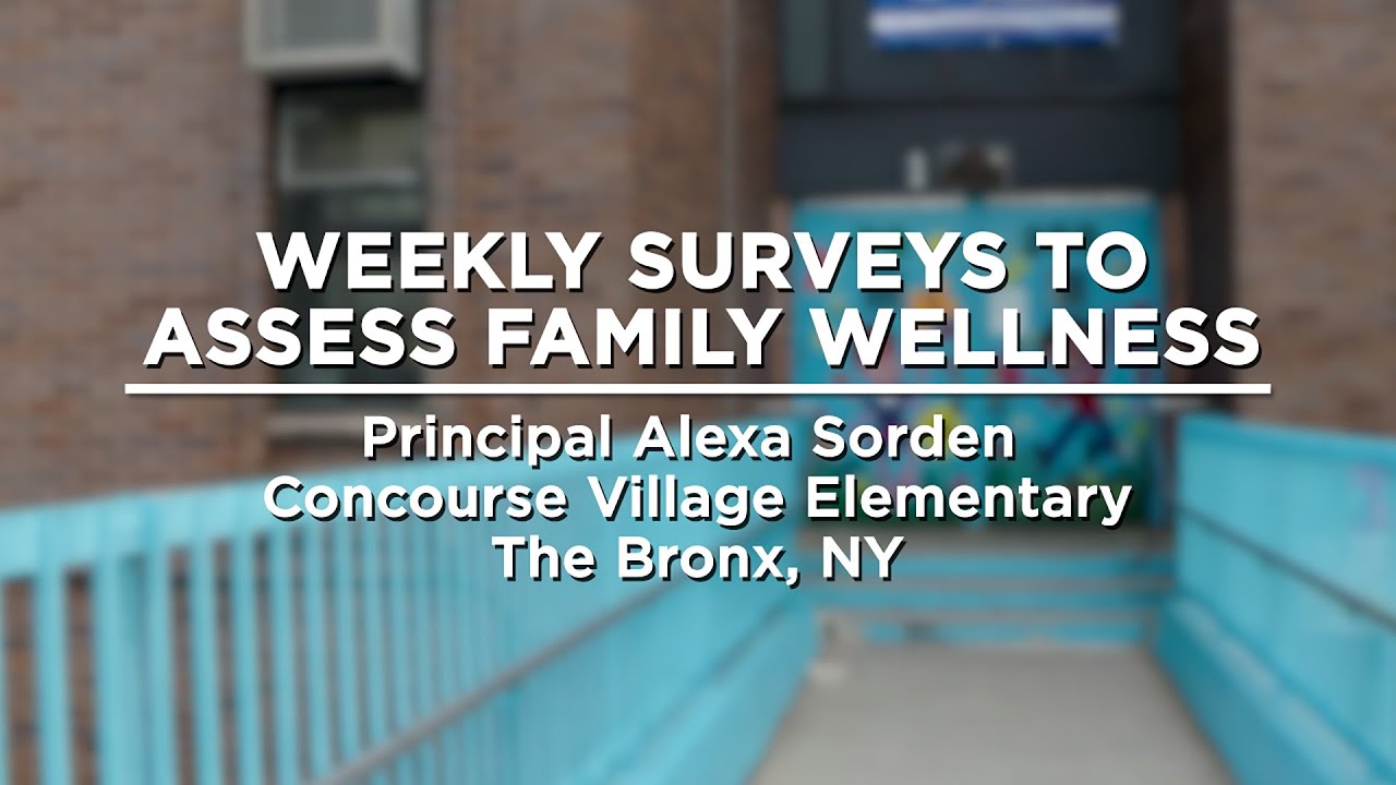 Using Weekly Surveys to Assess Family Wellness