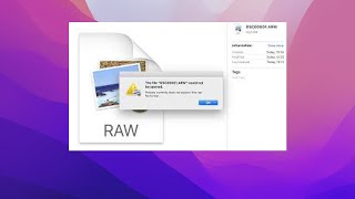 How To Open ARW Files On Mac