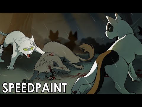 Darktail VS Rain - Warrior Cats SPEEDPAINT